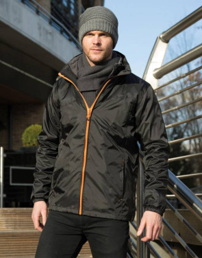 HDI Quest Lightweight Stowable Jacket, Navy/Lime – Result Urban (4)