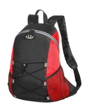 Chester Backpack, black/red