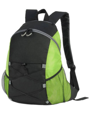 Chester Backpack, black/lime green – Shugon (3)