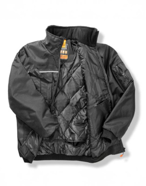 Work-Guard Sabre Pilot Jacket, black – Result Work-Guard (4)