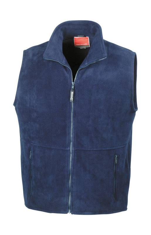 Fleece Bodywarmer, navy – Result (1)