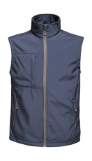 Octagon II Printable Bodywarmer, Navy/Seal Grey