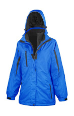 Ladies' 3-in-1 Journey Jacket, royal blue/black