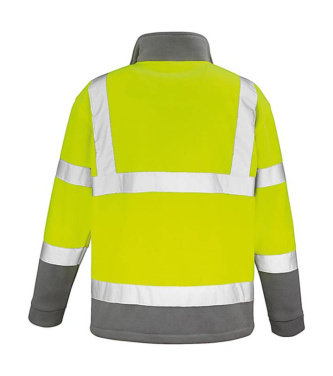 Safety Microfleece, fluorescent orange/grey – Result Safe-Guard (4)