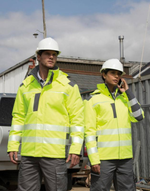 Dynamic SoftShell Coat, Fluorescent Yellow – Result Safe-Guard (4)