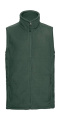Men's Gilet Outdoor Fleece, Bottle Green