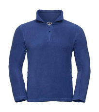 Quarter Zip Outdoor Fleece, bright royal blue