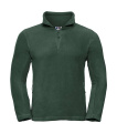 Quarter Zip Outdoor Fleece, bottle green
