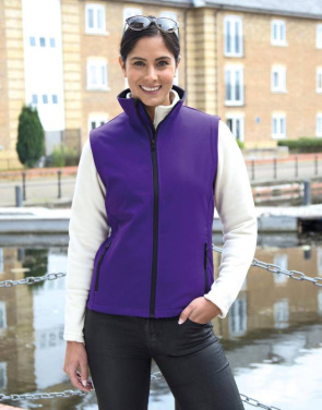 Women's Printable Softshell Bodywarmer, navy/navy – Result Core (4)