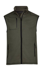 Stretch Fleece Bodywarmer, Deep Green