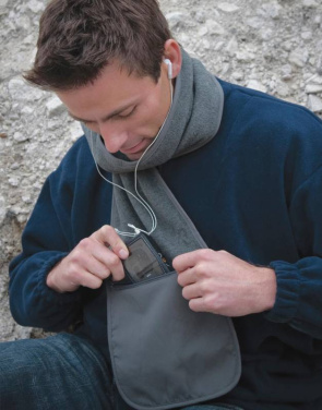 Fleece Scarf with Pocket, black – Result Winter Essentials (3)