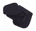 Fleece Scarf with Pocket, navy