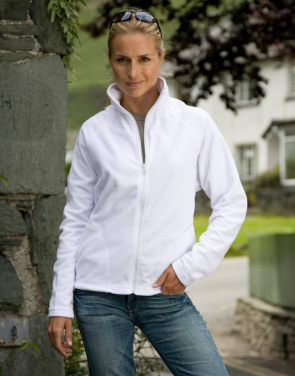 Microfleece Jacket, white – Result Core (3)