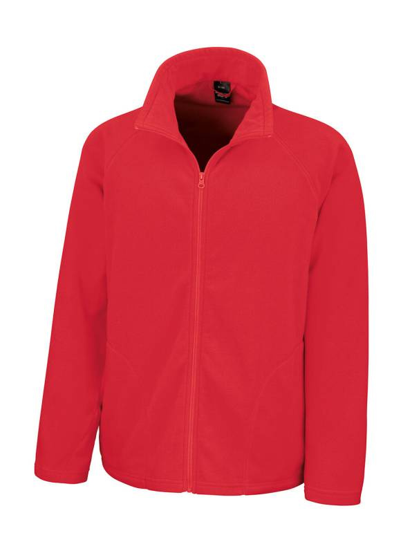 Microfleece Jacket, red – Result Core (1)