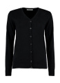 Women's Classic Fit Arundel V Neck Cardigan, black