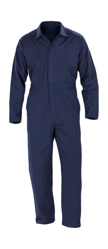 Recycled Action Overall with Zip Front, navy – Result Recycled (1)