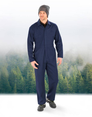 Recycled Action Overall with Zip Front, navy – Result Recycled (4)