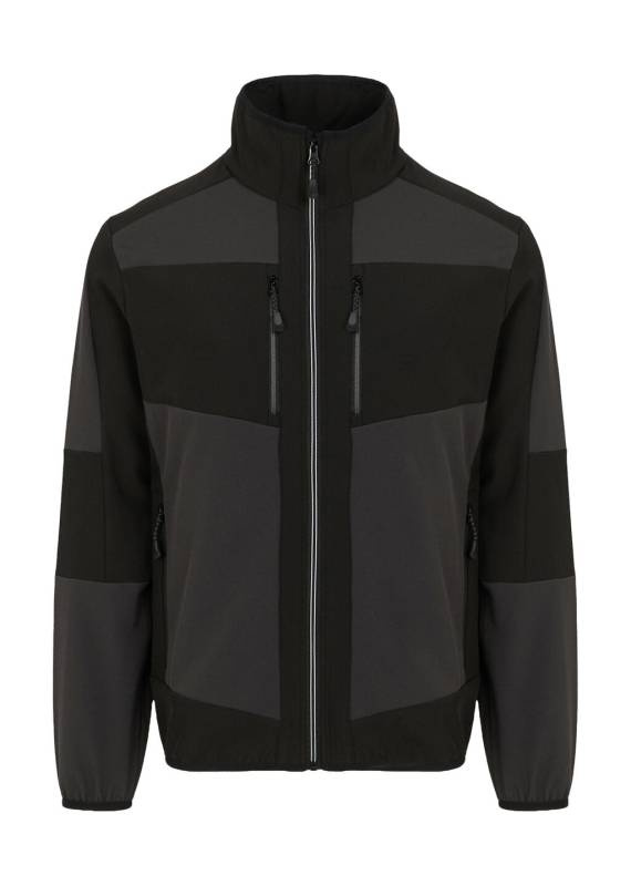 E-Volve 2-Layer Softshell Jacket, Ash/Black – Regatta Professional (1)