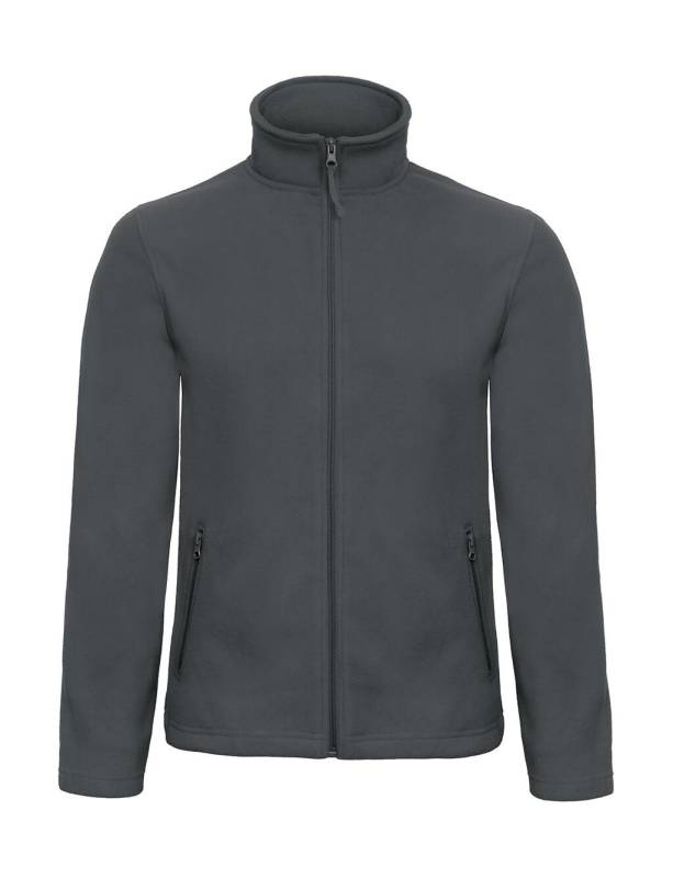 ID.501 Micro Fleece Full Zip, dark grey – B&C Outerwear (1)