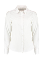Women's Tailored Fit Poplin Shirt, white