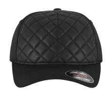 Diamond Quilted Flexfit, black