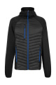 Men’s Navigate Hybrid Hooded Jacket, Black/New Royal