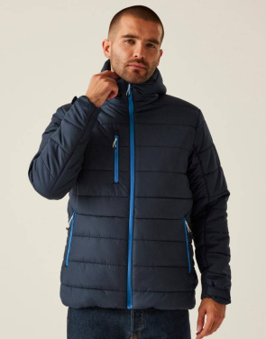 Men’s Navigate Thermal Hooded Jacket, navy/French blue – Regatta Professional (3)