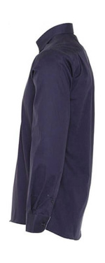 Tailored Fit Premium Contrast Oxford Shirt, white/navy – Kustom Kit (4)