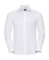 Men's LS Herringbone Shirt, white