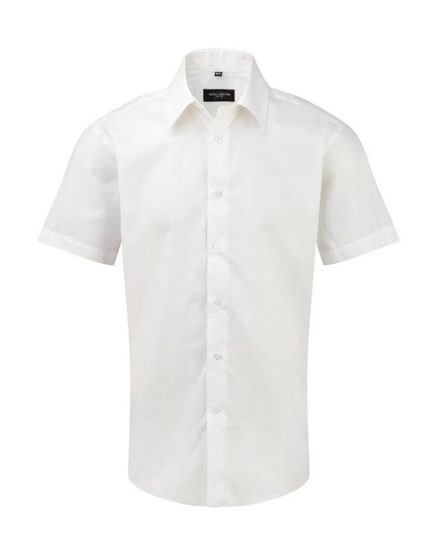 Oxford Shirt, white – Russell Collection (1)