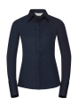 Ladies' LS Ultimate Stretch Shirt, bright navy