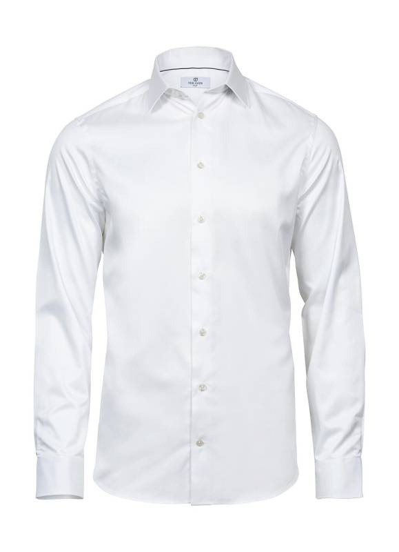 Luxury Shirt Slim Fit, white – Tee Jays (1)