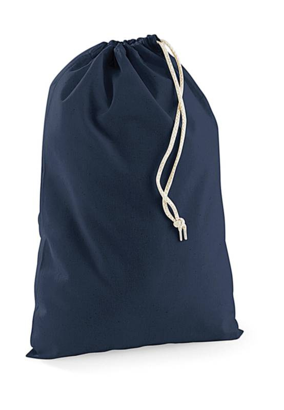 Cotton Stuff Bag, navy – Westford Mill (1)