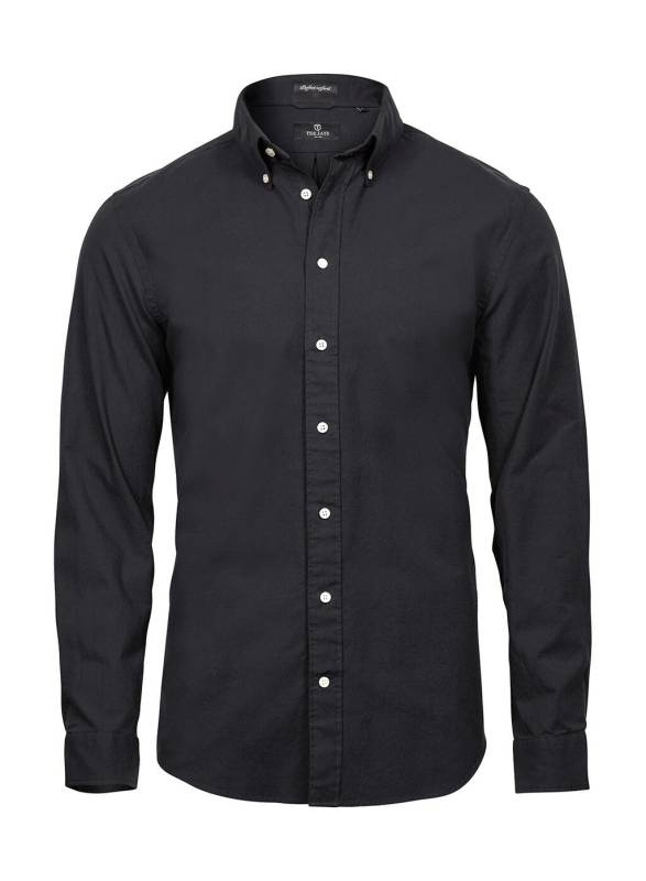 Perfect Oxford Shirt, black – Tee Jays (1)