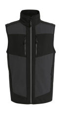E-Volve Softshell Bodywarmer, Ash/Black