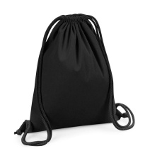 Organic Premium Cotton Gymsac, black
