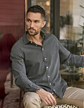 Denim Shirt, Black Denim – Tee Jays (2)