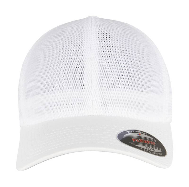 Flexfit 360 Omnimesh Cap, white – Flexfit (1)