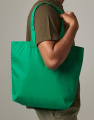 Organic Cotton Shopper, Kelly Green