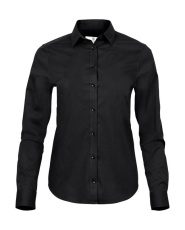 Ladies Stretch Luxury Shirt, black