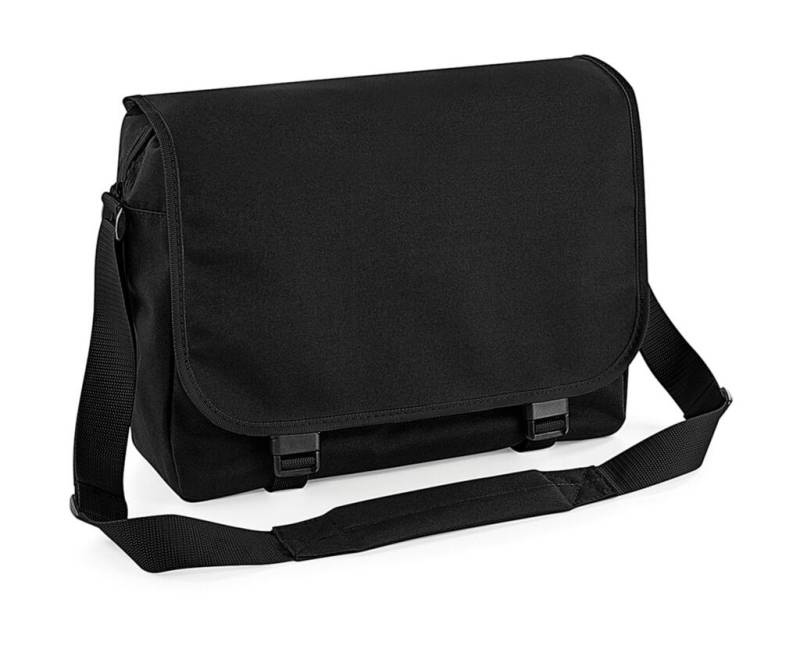 Messenger Bag, black – Bagbase (1)