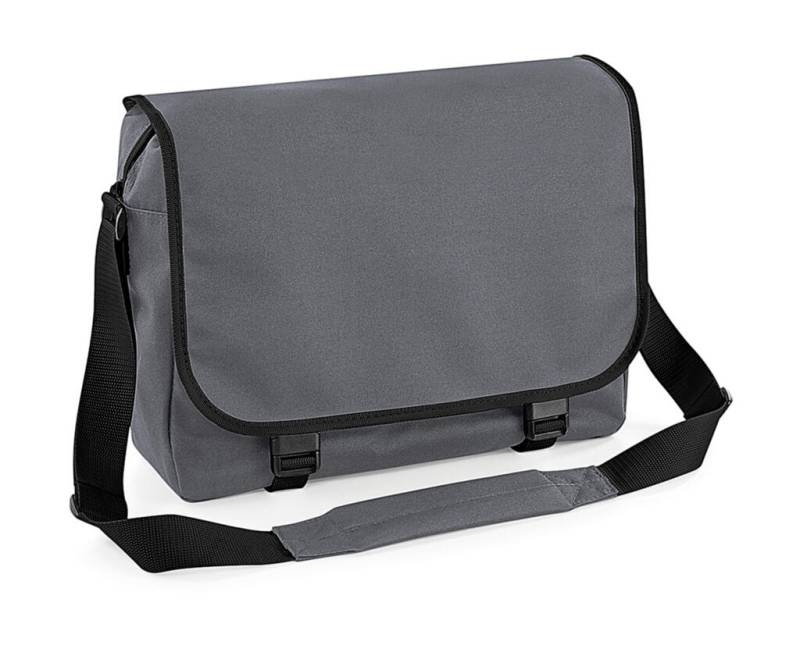 Messenger Bag, Graphite – Bagbase (1)