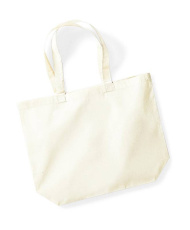 Organic Premium Cotton Maxi Tote, natural