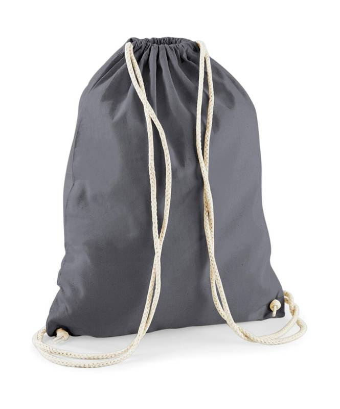 Cotton Gymsac, Graphite – Westford Mill (1)