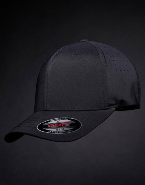 Flexfit Perforated Cap, black – Flexfit (2)