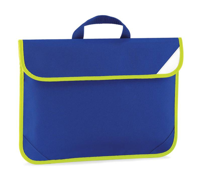 Enhanced-Viz Book Bag, bright royal blue – Quadra (1)