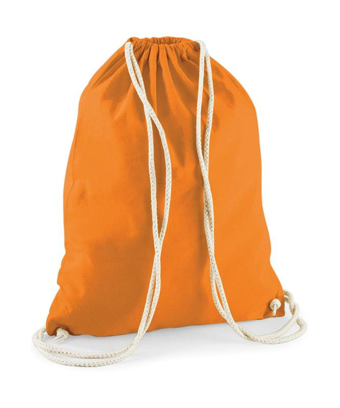 Cotton Gymsac, orange – Westford Mill (1)