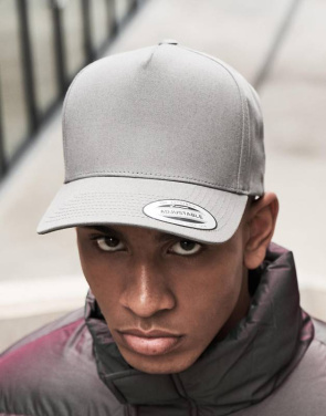 5-Panel Curved Classic Snapback, black – Flexfit (2)