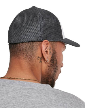Flexfit Mesh Colored Front, black/white/black – Flexfit (4)