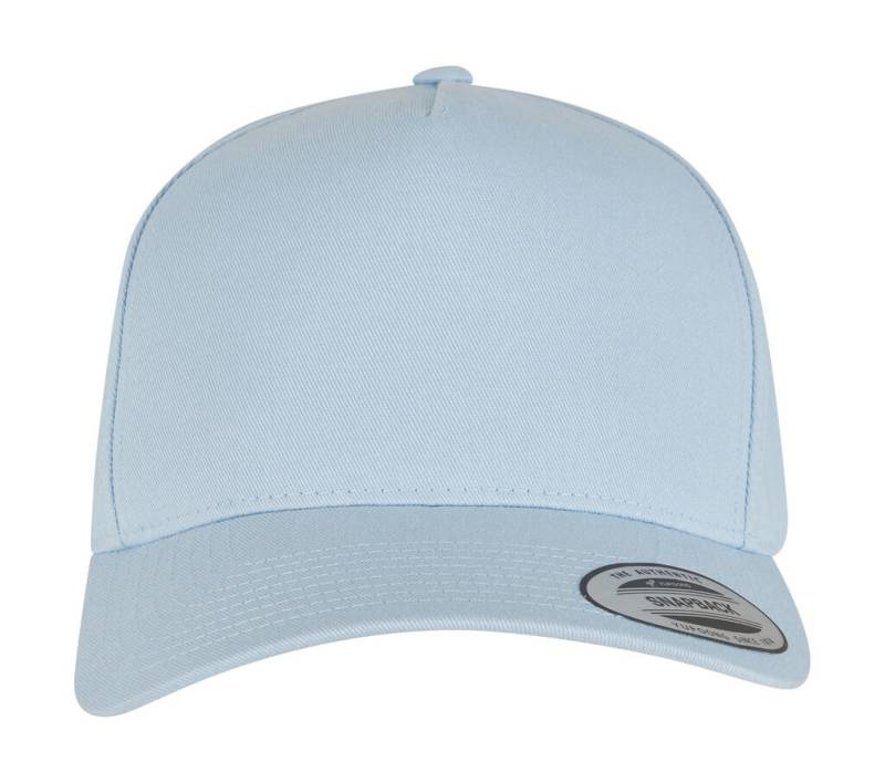 5-Panel Curved Classic Snapback, light blue – Flexfit (1)